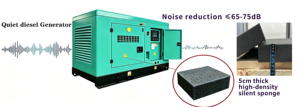 Générateur diesel silencieux Cummins 100 kVA 300 kVA 50/60 Hz 380 V 400 V triphasé super silencieux pour alimentation de secours industrielle - Product Image 4