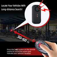 Détecteur de mouvement à haut volume, indicateurs LED, IP66, longue autonomie, télécommande, alarme de vibration pour véhicule, 113 dB, alarme de vélo