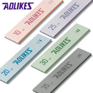 奥里克斯 #3611健身房健身带印刷标志拉伸家庭锻炼防滑乳胶环弹性阻力带 - Product Image 1