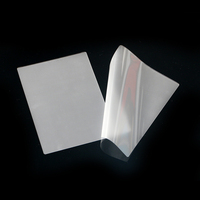 Wonlami usine fabrication brillant Transparent lettre taille 229*292mm 3MIL PET pochette de plastification de protection
