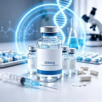 Étiquette de poudre lyophilisée inviolable, impression pharmaceutique de précision, résistante aux basses températures, étiquette personnalisée pour chaîne du froid