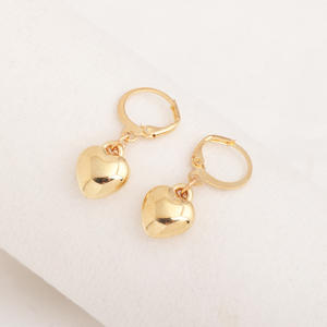 Heart Jewelry <b>Set</b> Necklace Earrings <b>Bracelet</b> Gold Plated Alloy Romantic Women's Gift Fashion Jewelry 2025 - Product Image 4