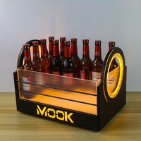 Seau à glace lumineux à LED nouvellement lancé bar KTV Party Champagne Bière Cocktail Box Seau à glace de grande capacité