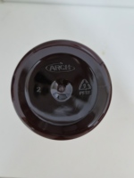 Nouvelles Bouteilles Rondes Ambrées Étiquetées 1:1 de 16oz (500ml) avec Liseré Circulaire au Col, Modèle d'Usine 2026