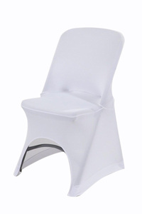 Wholesale Spandex <strong>Black</strong> White or Ivory Folding Arched <strong>Chair</strong> <strong>Covers</strong> Wedding Reception Stretch <strong>Chair</strong> <strong>Cover</strong> - Product Image 2