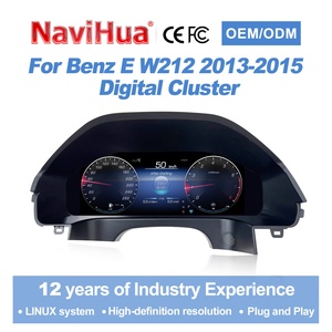 NaviHua Hot Sales <b>Car</b> <b>for</b> Mercedes Benz E Class W212 2013-2015 NTG 4.5 Digital Cluster Linux System Auto LCD Dashboard Panel - Product Image 1