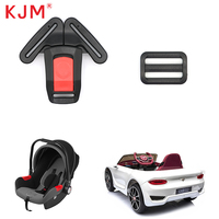Chaise pour bébé, poussette pour enfant, accessoires de ceinture de sécurité pour voiture, harnais à 3 points, boucle à dégagement latéral avec ceinture de sécurité