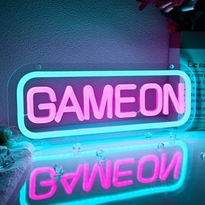 Letrero Luminoso LED de Neón con Diseño de Videojuego, Decoración de Pared para Cuarto de Juegos, Habitación Infantil, Dormitorio, Sala de Juegos, Regalo de Cumpleaños, Luz Blanca Cálida - Product Image 5
