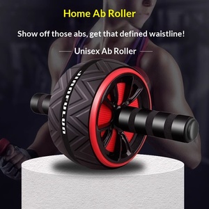 <b>Ab</b> Roller Wheel – Dual / Single Wheel, Non-Slip, Extra Wide – Core Strength <b>Trainer</b> for <b>Abs</b>, Back, Arms – Home Gym Equipment for - Product Image 2