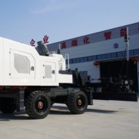 Machine de nivellement laser avancée Jiubang pour béton, alimentée par moteur, avec émetteur-récepteur laser Leica/Trimble, précision 1,5 mm pour le béton