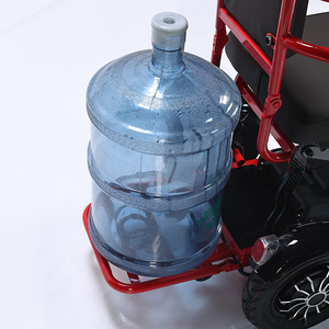 Tricycle électrique 01D pliable à propulsion arrière pour personnes âgées et handicapées, avec panier et siège - Product Image 3