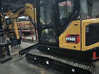 Mini-pelleuse durable SY60C, équipement haute performance pour les travaux de terrassement à petite échelle