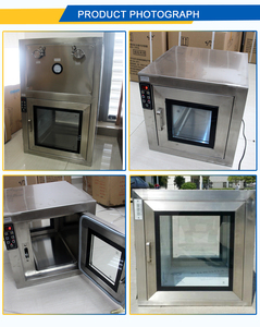 صندوق تمرير معتمد من CE (مع منفذ اختبار DOP ومقياس الضغط التفاضلي) - Product Image 5