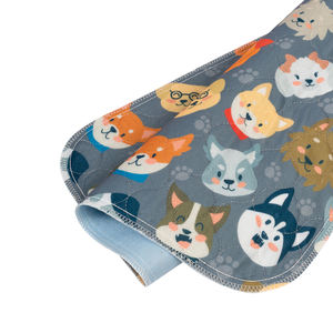Échantillon gratuit 34x36 <span class=keywords><strong>Chat</strong></span> Imprimé Dessin Animé Personnalisé Matelassé underpad Lavable <span class=keywords><strong>Pipi</strong></span> de Formation de Chien Imperméable Pour Animaux De Compagnie Pour Chiens - Product Image 6