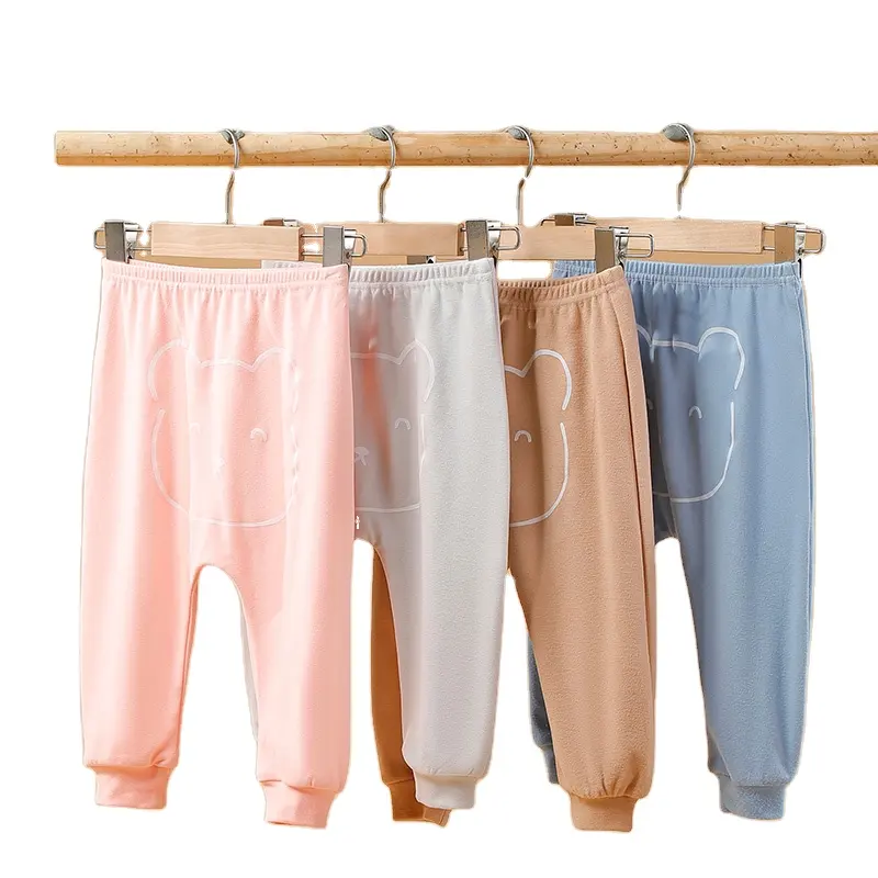 Cute Baby Harem Pants Knitted Breathable Autumn Pants