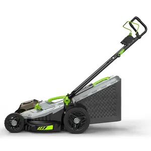 Cortacésped inalámbrico de 40V y 43CM para jardín, máquina cortadora de césped portátil con batería de iones de litio con cargador incluido, gran oferta