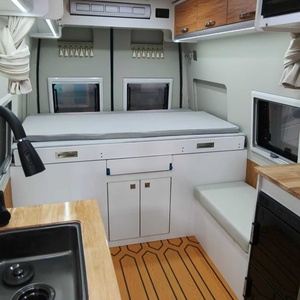 Autocaravana Diésel Clase B JMC, Chasis 4x2, Diseño Personalizado de Doble Deslizamiento, Distribución de Asientos 4/6, Viajes Familiares de Larga Distancia, Totalmente Equipada - Product Image 4