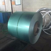 Bobine d'acier prélaqué PPGI couleur unie verte pour la réparation de toitures de maisons en Afrique et la construction