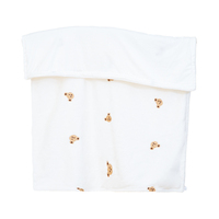 Couverture Bébé en Flanelle Toutes Saisons Douce Légère Respirante pour Nouveau-né, Couverture d'Emmaillotage, Couette Climatisation, Literie Sieste