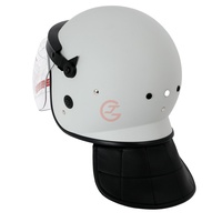 Casque à visière haute définition avec rembourrage de mentonnière réglable pour la moto