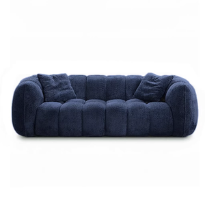 Sofá Moderno Minimalista para Sala de Estar con Patrón de Copos de Nieve y Acolchado de Espuma, Apto para Hoteles y Decoración del Hogar - Product Image 6