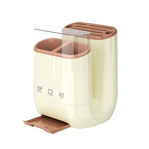 Kitchen Countertop Knife Rack with Drainage Chopstick Holder & Cutting Board Storage <b>Block</b> Roll Bag Organizer - Product Image 1