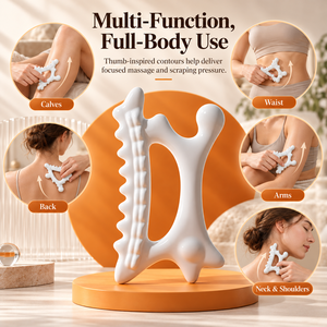 Masseur facial texturé à acupression, outil de massage à rainures profondes pour le corps entier - Product Image 5