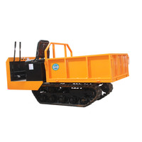 Hochwertiger 1,8-Tonnen-Kippanhänger Hydraulische Maschinen Mini-Raupenlader Muldenkipper