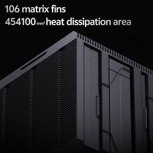 Ventilateur à haut débit d'air SNOWMAN, refroidisseur de processeur multi-tours avec caloducs, contrôle <span class=keywords><strong>thermique</strong></span> maximal pour Intel, compatible avec les ventilateurs AMD - Product Image 5