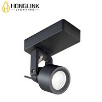 Boîtier de spot LED GU10 moderne à montage en surface, très vendu, pour éclairage intérieur de maison et de bureau