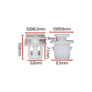 Odyssey Accord <b>Wheel</b> Arch <b>Trim</b> Clips D1030 Front Rear Side Skirt Corner Fasteners For Replace Repair - Product Image 3