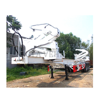 37 tonnes Lifter Capacité Conteneur Latéral Chargeur 20ft 40ft auto chargement conteneur Camion semi-remorque