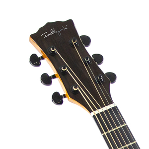Guitarra Acústica Farlley.Na de 36 Pulgadas con Tapa Sólida, Incrustaciones de Concha Cruzada y Acabado Brillante para Proveedores de Tiendas de Música - Product Image 2