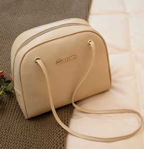 Bolso bandolera multifuncional de gran capacidad, bolso de hombro de cuero PU, color sólido, accesorios de moda para mujer, bolso tote. - Product Image 2