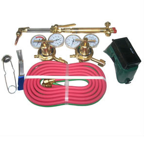 American <b>Heavy</b>-<b>Duty</b> CGA540/510 Brass Welding and Cutting <b>Torch</b> Kit Excellent Industrial Portability and Safety Features - Product Image 2