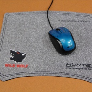 แผ่นรองเมาส์สำหรับเล่นเกมไวลด์วูล์ฟ 250x300x2 มม. พื้นผิวยางที่มีความแม่นยำสำหรับสำนักงานและการเล่นเกม - Product Image 5