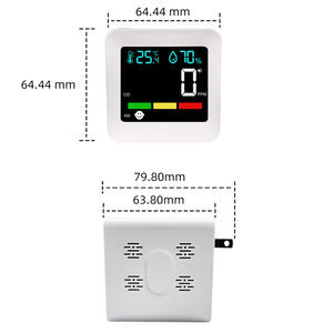 Portátil Plug-in Monóxido De Carbono <span class=keywords><strong>Detector</strong></span> & <span class=keywords><strong>Detector</strong></span> De Gás com Sirene de Resposta Rápida para Casa Camping Cozinha Garagem Segurança - Product Image 2