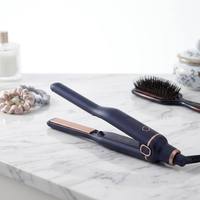Mini lisseur professionnel en céramique sablée pour des cheveux lisses et soyeux