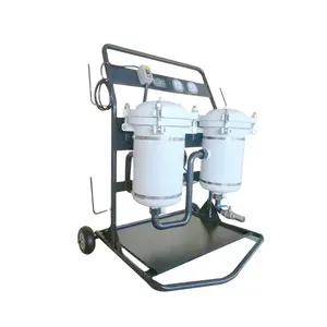 Máquina de filtración de aceite diésel, purificador de aceite y combustible, envío