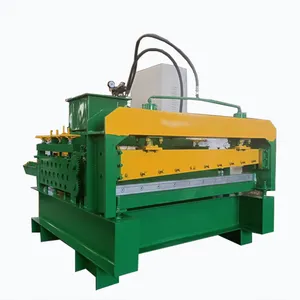 CE Steel Flattening Cutting Machine Roll Forming Machine Leveling Slitting Tile Pressing Machine