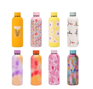 Outdoor Sports Travel Leak-Proof BPA Free Double Wall Vacuum Insulated 304 Stainless Steel Water <b>Bottle</b> Lid 6-12 Hours Thermal - Product Image 6