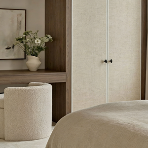 BALOM Customized Rattan Door Solid Wood Wardrobe <b>Bedroom</b> <b>Furniture</b> Natural Texture, Breathable Design, Sturdy Frame Ardrobe - Product Image 5