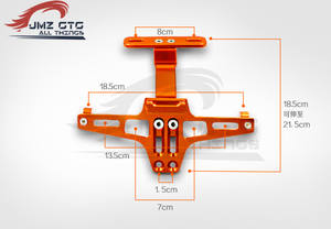 Soporte LED para motocicleta, soporte para matrícula para HONDA MSX125 MSX125SF, soporte para matrícula - Product Image 4