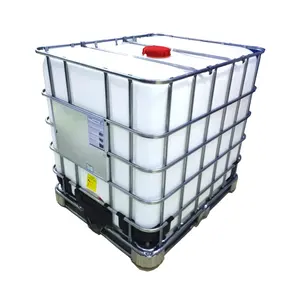 One Cubic Meter Food Grade White Edible Oil Storage Container Ibc Tank Factory Price UN Certificate
