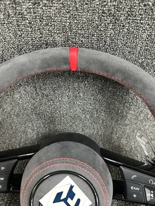 Volante de fibra de carbono para coche para Audi <span class=keywords><strong>RS3</strong></span> S3 A3 A4 B9 RS6 RS7 S4 A3 8V Q7 Q5 A6 - Product Image 6