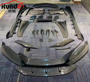 Runde-Kit de carrocería de fibra de carbono para bmw i8, Kit de mejora de estilo Berserker eléctrico, para labios delanteros y traseros, faldones laterales - Product Image 1