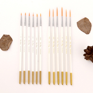 Pincel de acuarela ZHUTING con pelo de nailon y mango de madera para artistas - Product Image 1