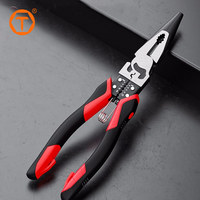 8 pouces 8.5 pouces coupe-fil universel multifonctionnel électricien diagonale aiguille nez pince combinée pour le dénudage des fils