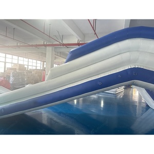 Tobogán Acuático Inflable Compacto <span class=keywords><strong>para</strong></span> Yates Grandes, Plataforma Flotante <span class=keywords><strong>para</strong></span> Barcos, Juguete Acuático <span class=keywords><strong>para</strong></span> Parques Comerciales - Product Image 2