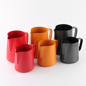 Barattolo da disegno per caffè da festa ecologico in acciaio inossidabile con bocca a punta di colore 400ml e <span class=keywords><strong>caffettiera</strong></span> utensile da cucina - Product Image 5